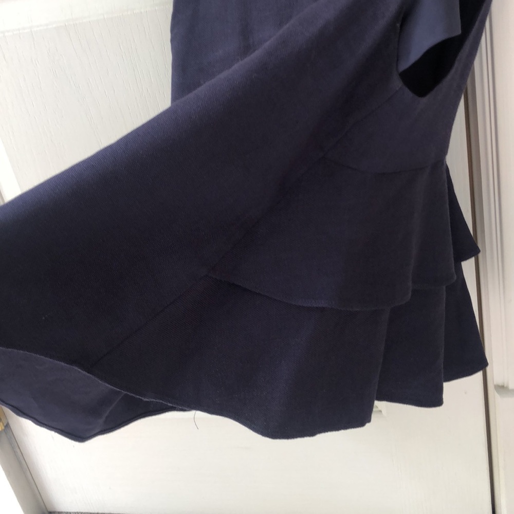 Club Monaco Linen Ruffle Top - Picture 5 of 5
